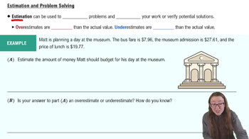 Estimation and Problem Solving