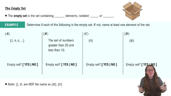 The Empty Set