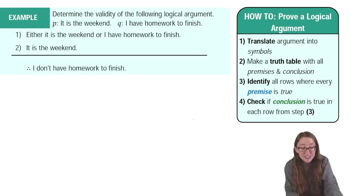 Logical Arguments Example 4