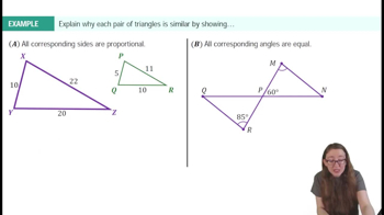 Similar Triangles Example 1
