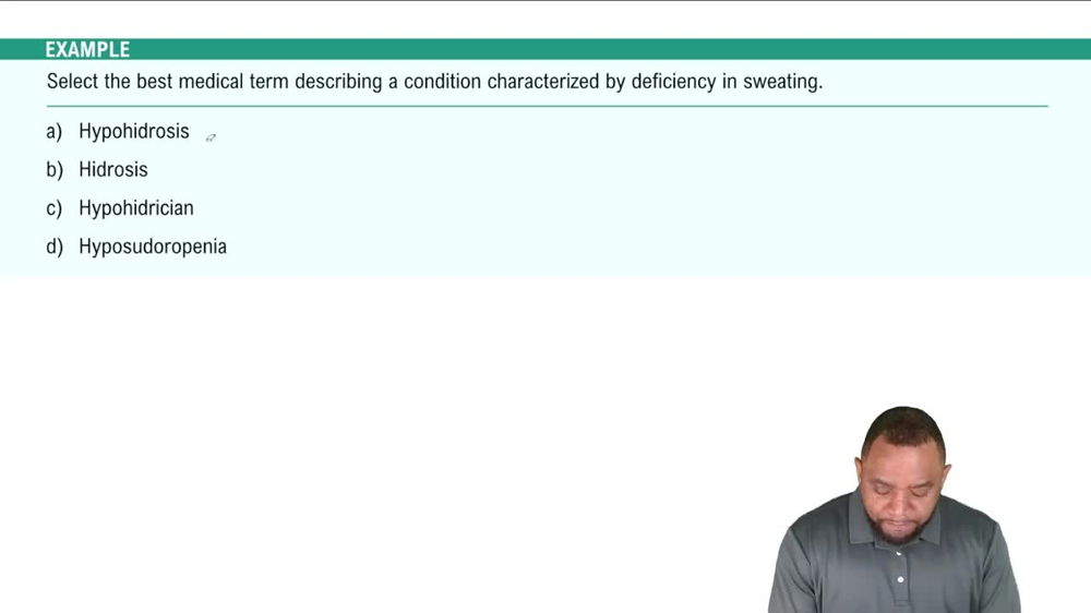 General Combining Forms Example 1