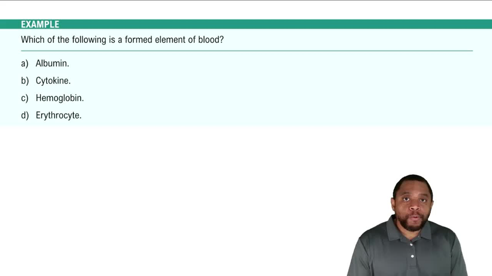 Introduction to Blood Components Example 1