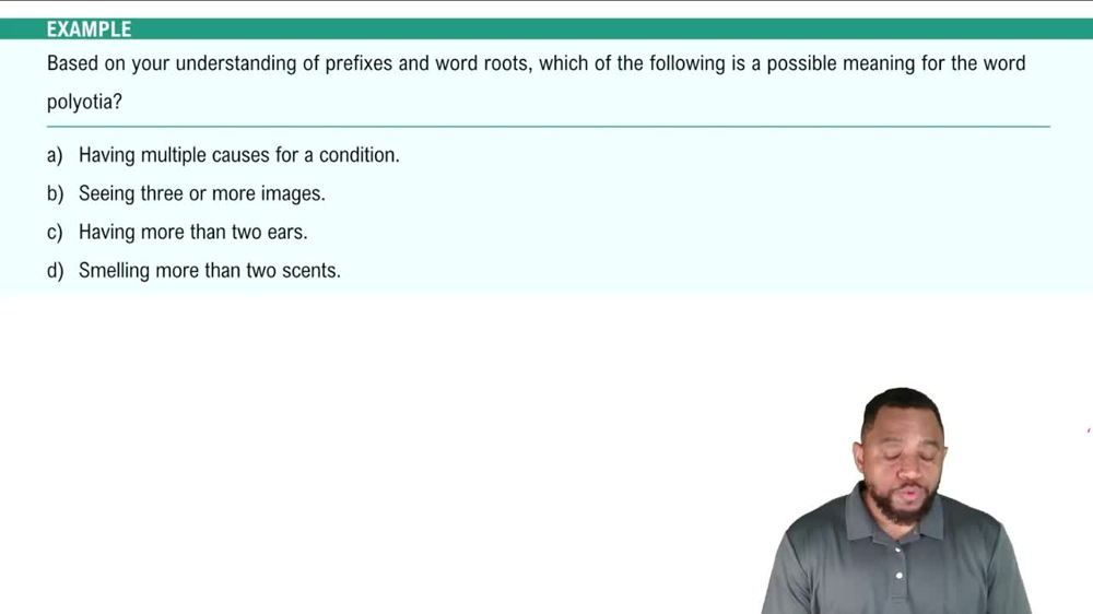 Prefixes on Numbers and Amount  Example 1
