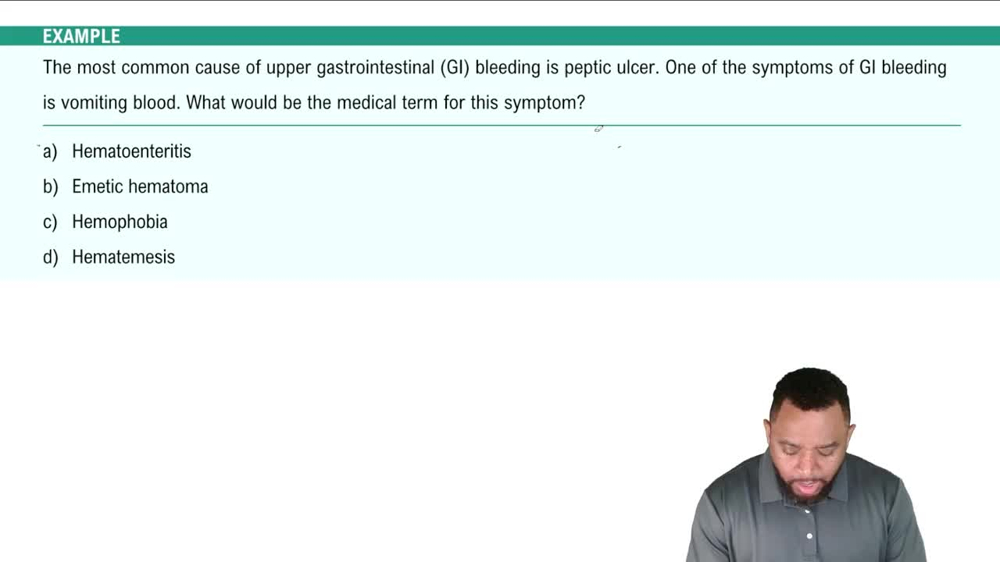 Pathological Conditions – Standalone Terms Example 3
