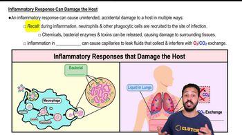 Inflammatory Response Can damage the Host
