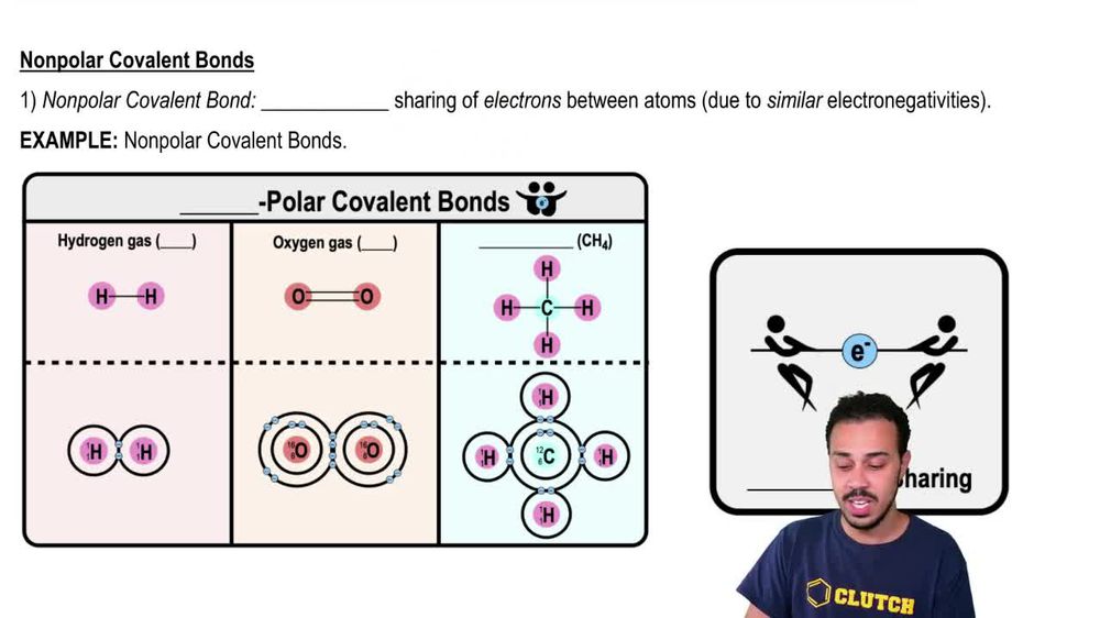 Nonpolar Covalent Bonds