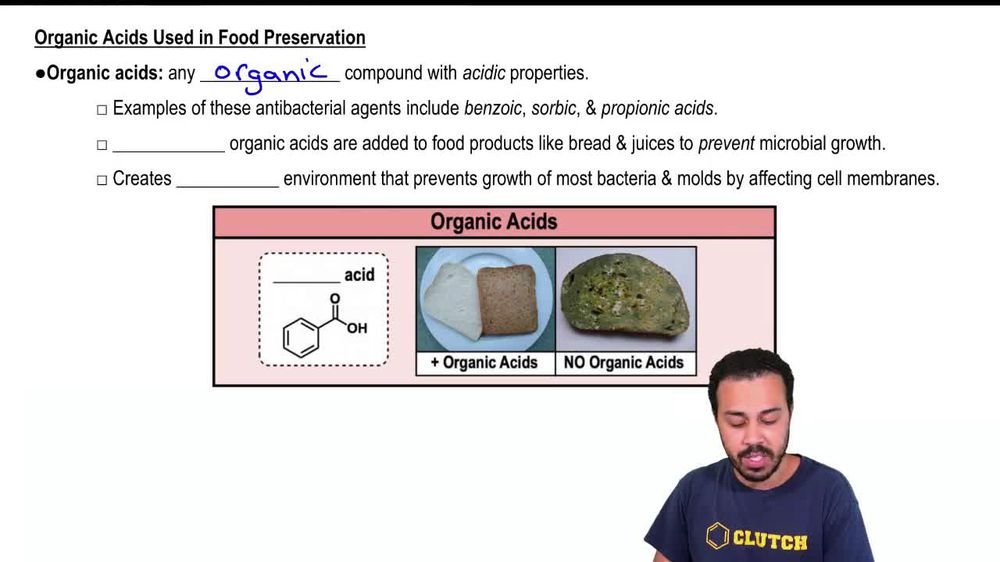 Organic Acids Used in Food Preservation