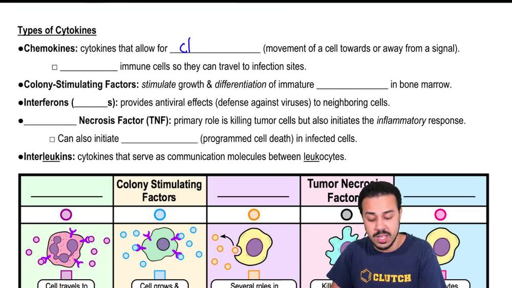 Types of Cytokines