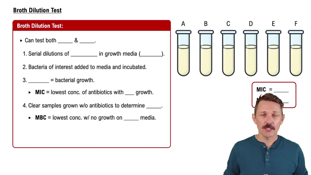 Broth Dilution Test