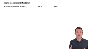 Alcohol Absorption and Metabolism