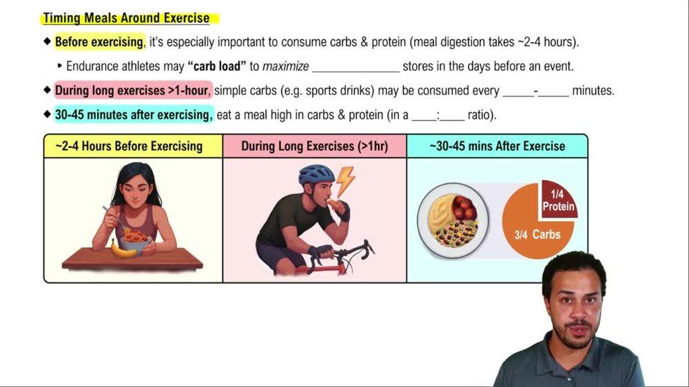 Timing Meals Around Exercise