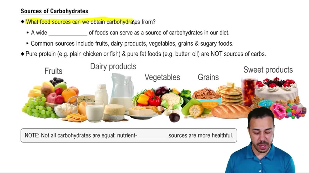 Sources of Carbohydrates