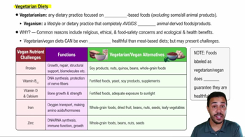 Vegetarian Diets