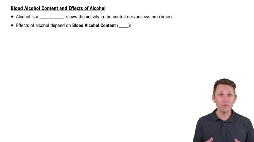 Blood Alcohol Content and Effects of Alcohol