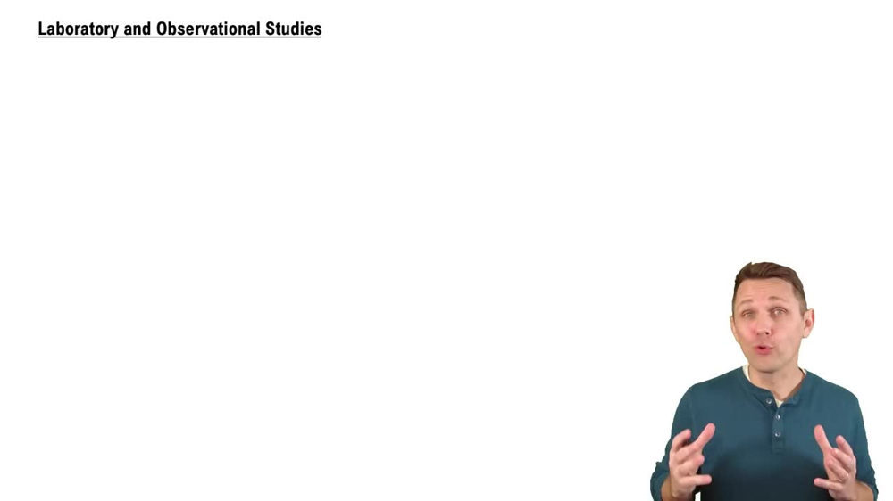 Laboratory and Observational Studies