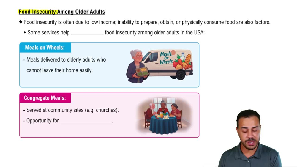 Food Insecurity Among Older Adults