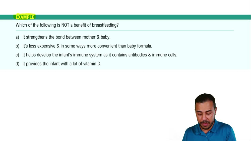 Breastfeeding Example 1