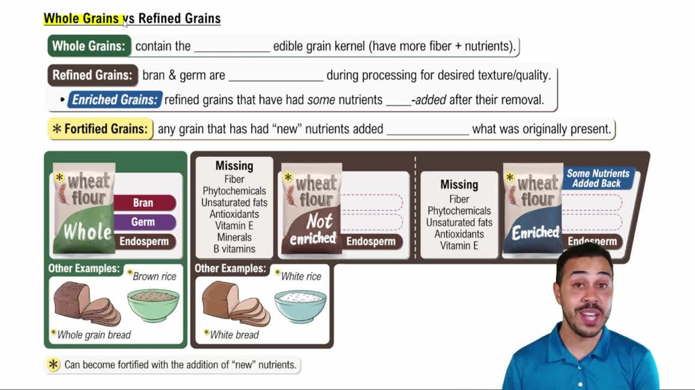 Whole Grains vs Refined Grains