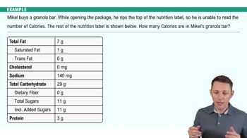 Energy Balance Example 2
