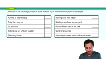 Introduction to Physical Fitness Example 1