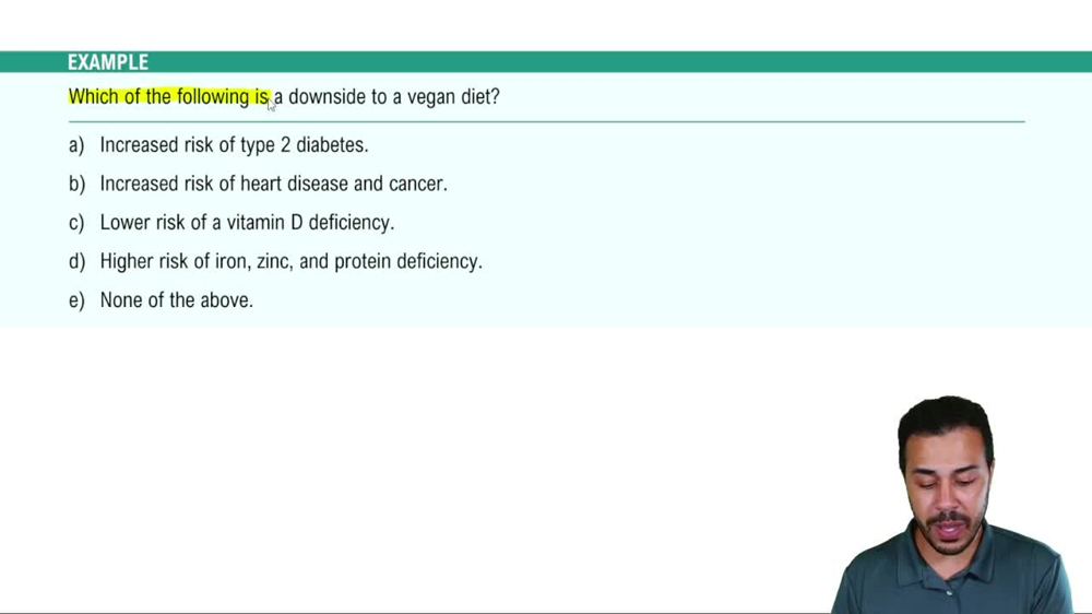 Dietary Guidelines for Proteins Example 2
