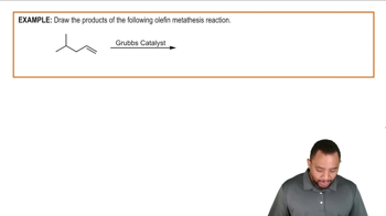 Alkene Metathesis Example 1