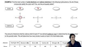 What is the difference between valence and octet electrons?