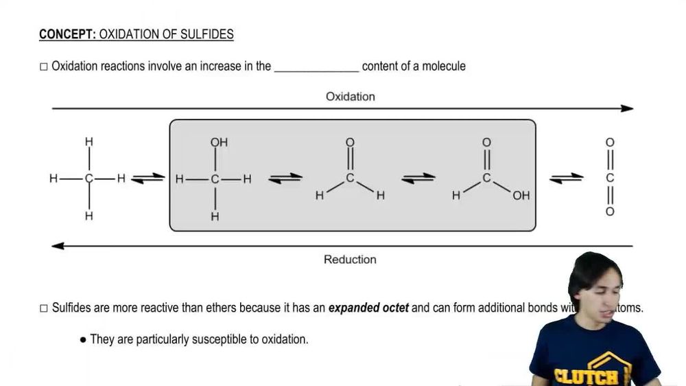 Quick overview of oxidation.