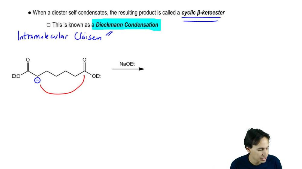 Diesters (Dieckmann Condensation)