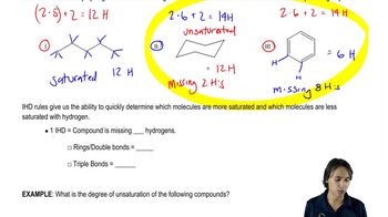What index of hydrogen deficiency is.