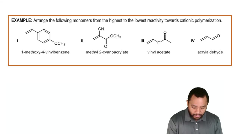 Cationic Polymerization Example 1