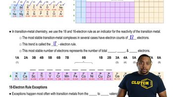 The 18 and 16 Electron Rule