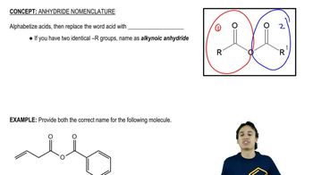 Anhydride Nomenclature