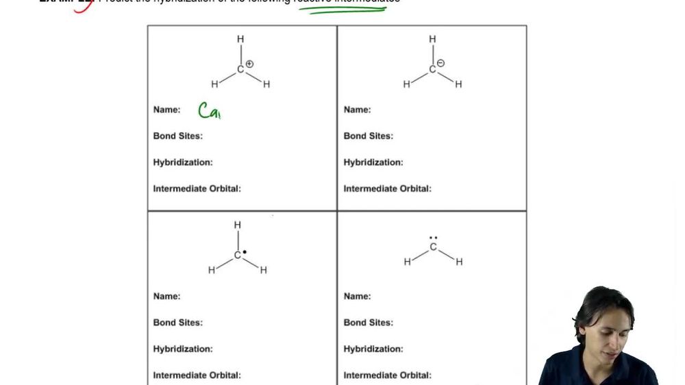 Introduction to the reactive intermediates.