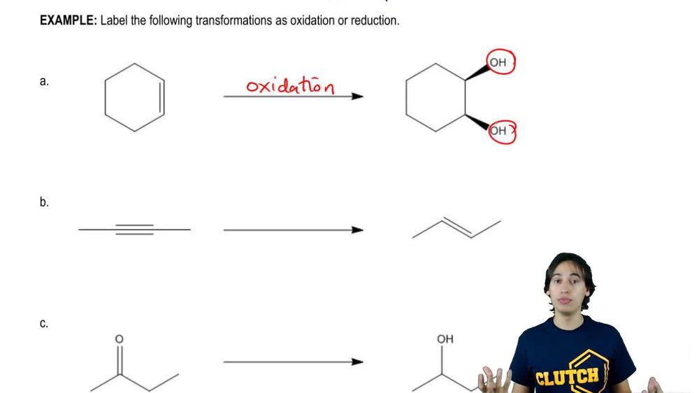 Distinguishing between Oxidation and Reduction