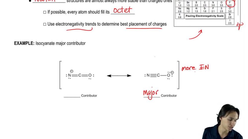 How to determine which structure is most stable.