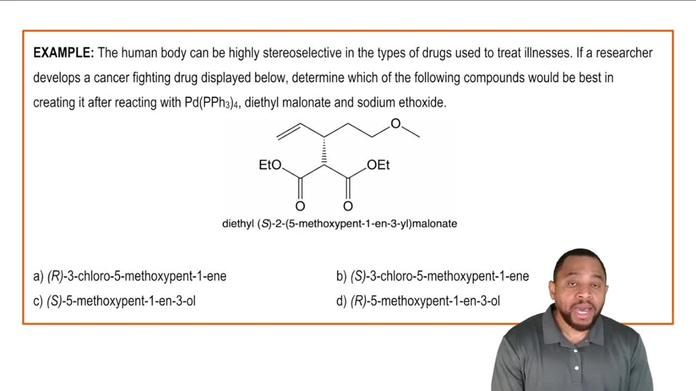 Catalytic Allylic Alkylation Example 1