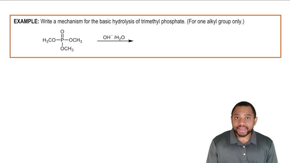 Hydrolysis of Phosphate Esters Example 3