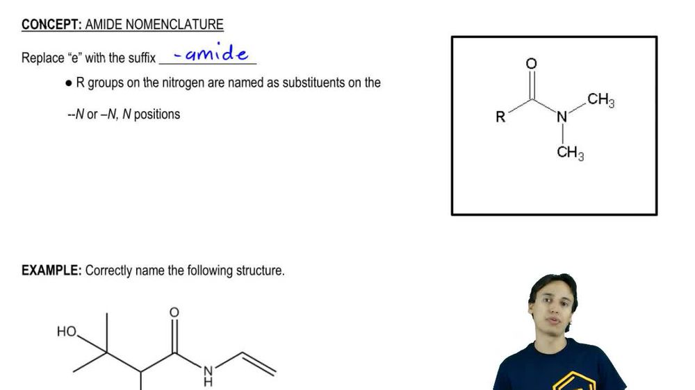 Amide Nomenclature