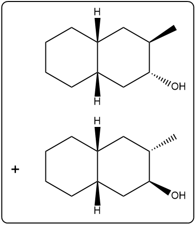 Products formed after oxymercuration of the alkene with Hg(OAc)2 and H2O.