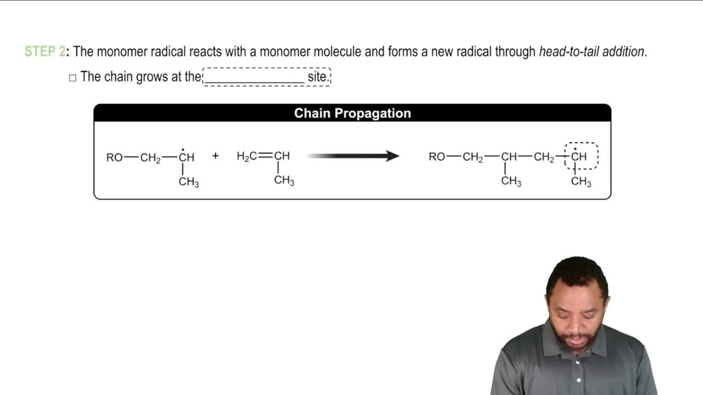 Radical Polymerization Concept 3