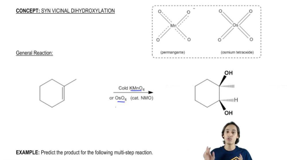 General properties of syn vicinal dihydroxylation.
