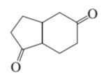 Chemical structure of a compound with five carbon atoms, illustrating a conjugate addition reaction.