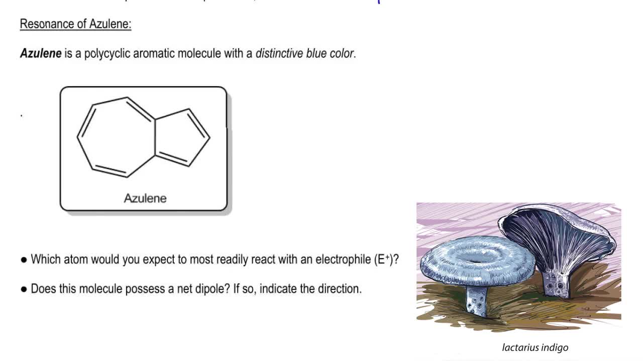 Resonance of Azulene