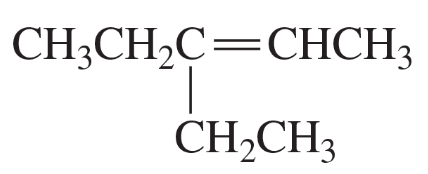 Structural representation of cis and trans isomers of a hydrocarbon compound with labeled molecular formulas.