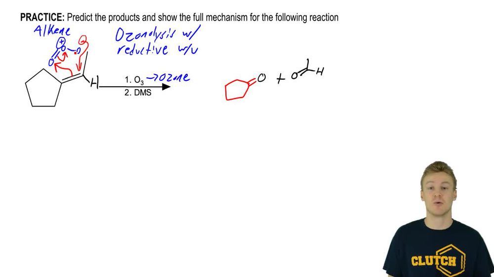 Predict the products and show the mechanism:
