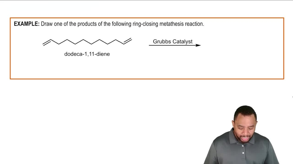 Alkene Metathesis Example 2