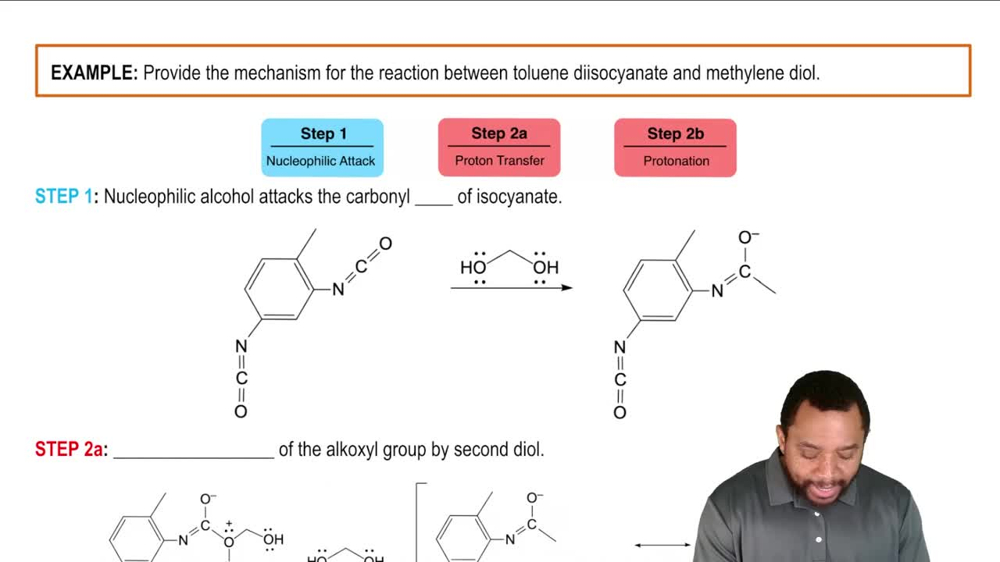 Polyurethane Mechanism Example 1