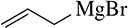Chemical structure of a Grignard reagent with a conjugated diene and a magnesium bromide group.