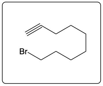 Product structure of an alkene with a bromine substituent.